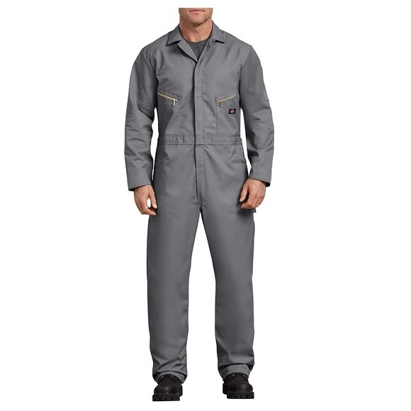 Dickies Deluxe Coveralls, Black, Small Regular